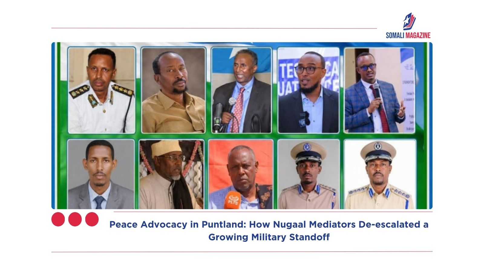 Peace Advocacy in Puntland: How Nugaal Mediators De-escalated a Growing Military Standoff