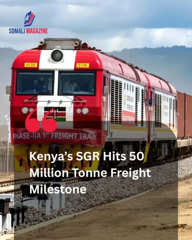 Kenya’s SGR Freight Volume Surpasses 50 Million Tonnes in Major Infrastructure Milestone