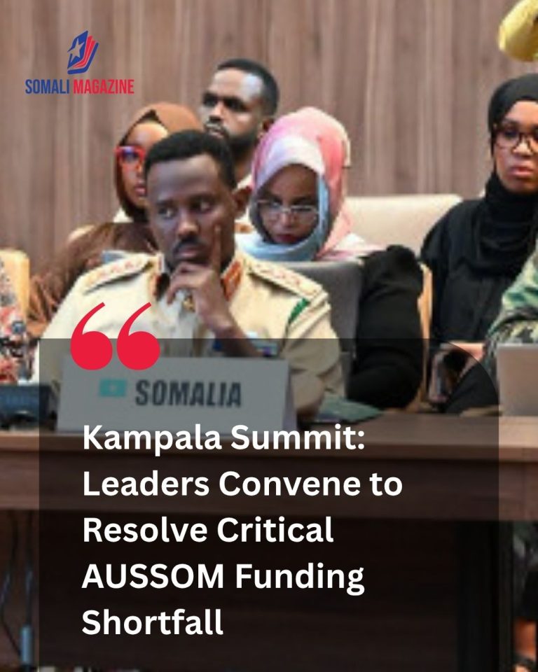 African Leaders Gather in Kampala as AUSSOM Funding Crisis Looms Over Somalia Security Summit