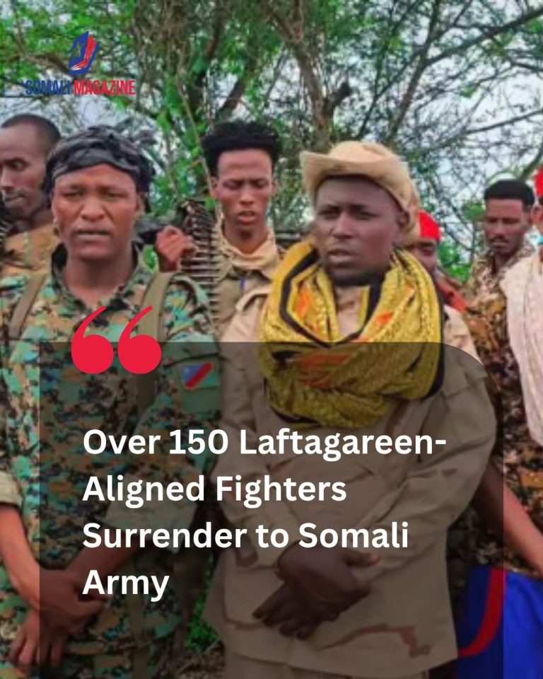 Southwest State Security Shift: Defense Ministry Says Laftagareen-Aligned Fighters Surrender to Federal Army