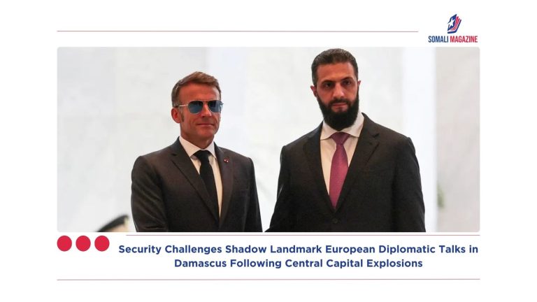 Security Challenges Shadow Landmark European Diplomatic Talks in Damascus Following Central Capital Explosions