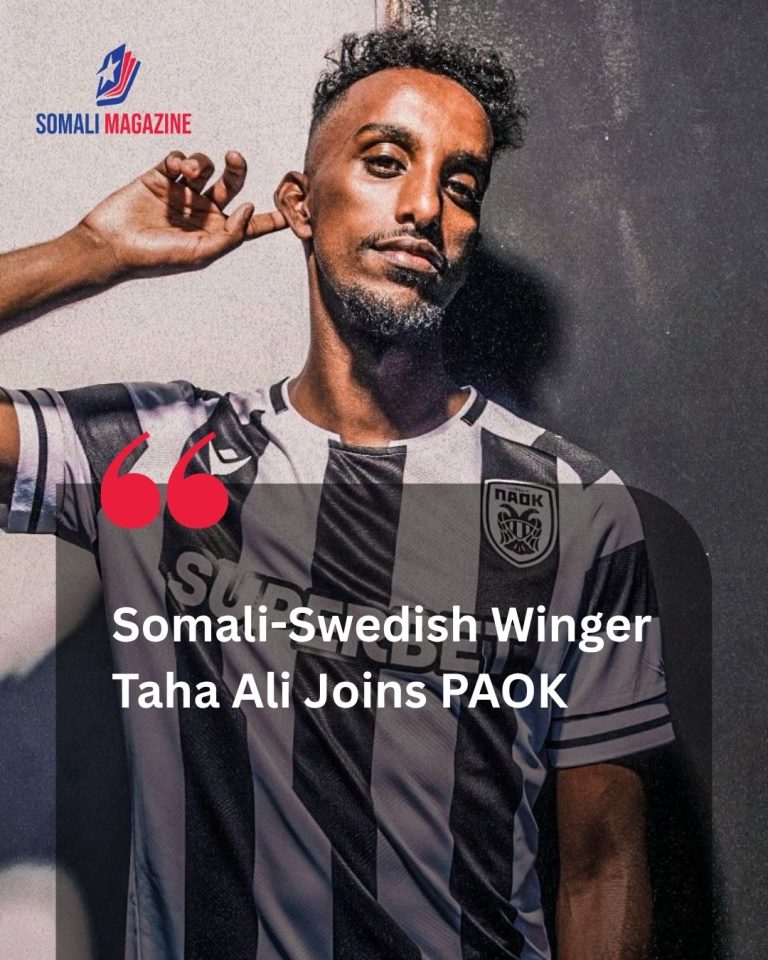 European Move: Somali-Swedish Winger Taha Ali Joins PAOK From Malmö FF to Boost Greek Giants’ Attack
