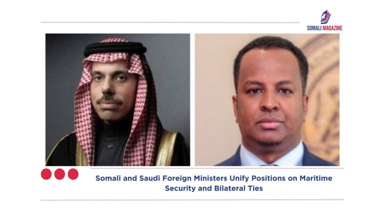 Strategic Horizons: Somali and Saudi Foreign Ministers Unify Positions on Maritime Security and Bilateral Ties