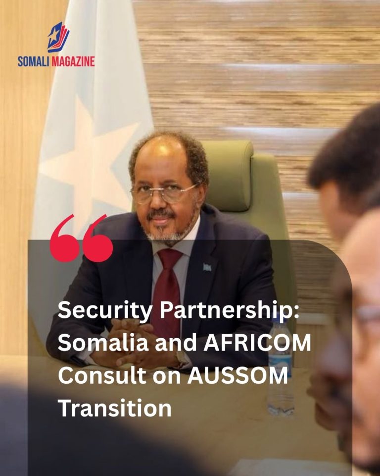 Strategic Security Talks: Somali President and AFRICOM Chief Address Crisis as AUSSOM Funding Deepens