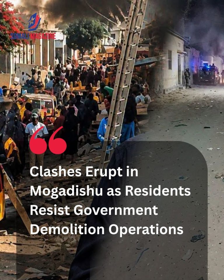 Urban Crisis Escalates: Mogadishu Forced Evictions Turn Into Violent Clashes Between Security Forces and Residents