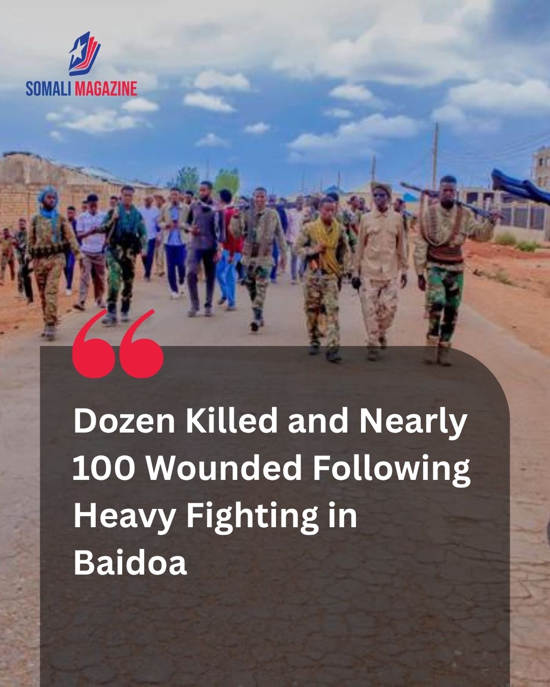 Tragedy in Bay Region: Fighting in Southwestern Somalia Kills Dozens of People, Including 4 Civilians