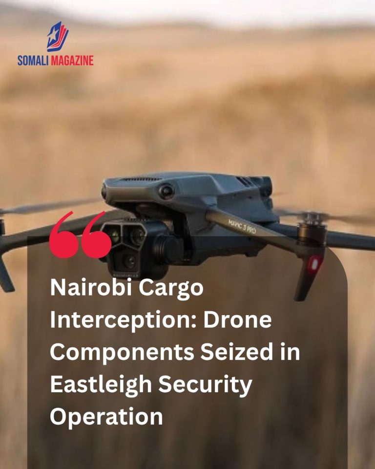 Security Alert: Kenyan Police Arrest Somali National Following Drone Parts Interception in Nairobi