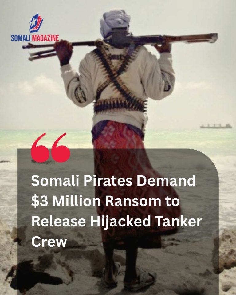 Maritime Hostage Crisis: Somali Pirates Demand $3 Million for Release of 10 Pakistani Seafarers