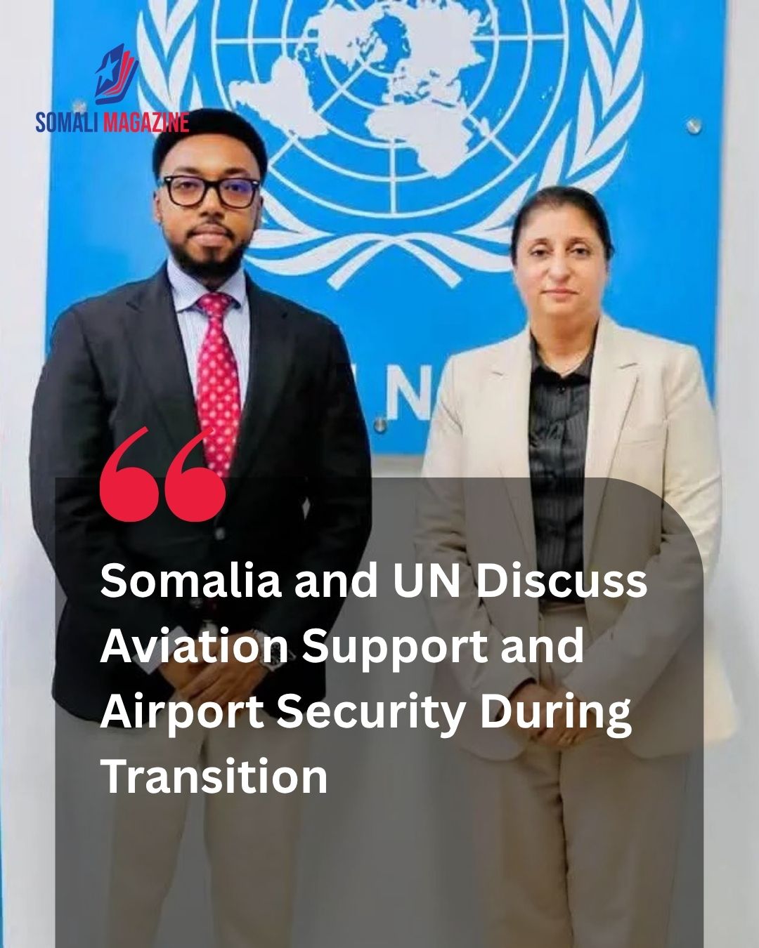 Strategic Partnership: Somalia and UN Discuss Aviation Support and Airport Security During Transition Phase