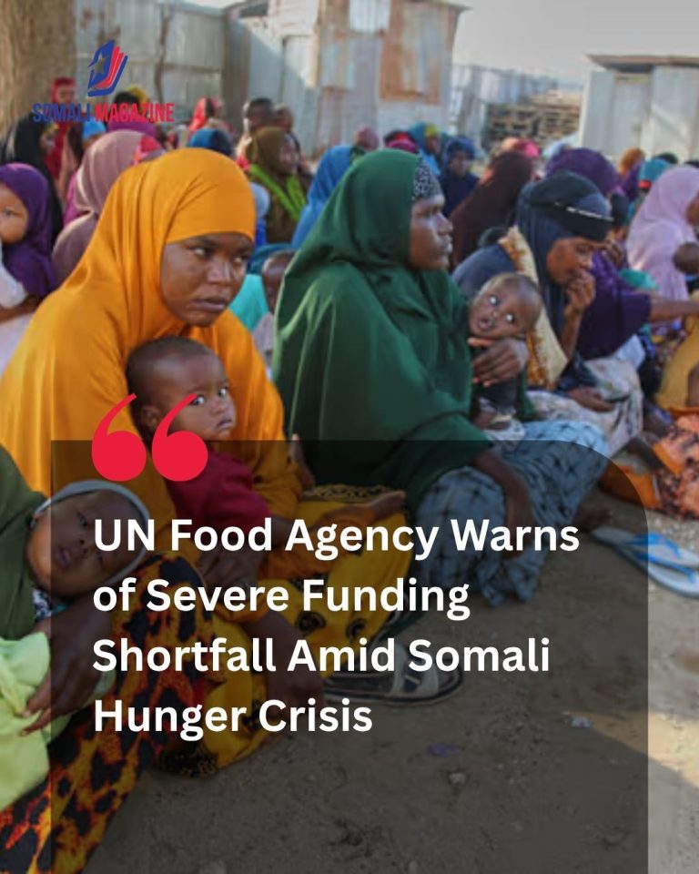 Severe Humanitarian Strain: Somalia Faces Another Hunger Crisis and the UN Food Agency Head Says It Has Far Less Funds to Help