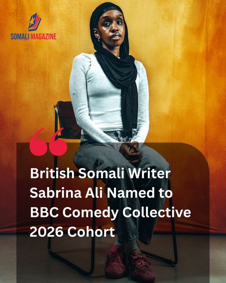 Creative Milestone: British Somali Writer Sabrina Ali Named to BBC Comedy Collective 2026 Cohort