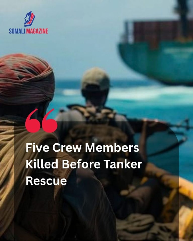 Somali Pirates Kill Five Crew Members Ahead of Tanker Rescue Operation, Officials Say