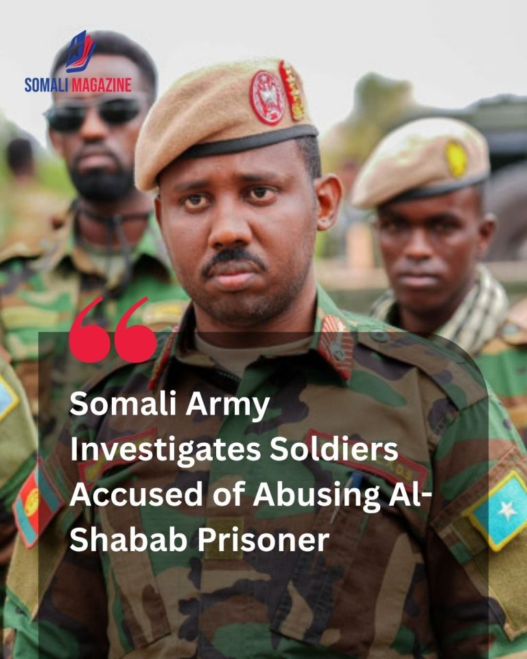 Military Accountability: Somali Army Investigates Soldiers Accused of Abusing Al-Shabab Prisoner in Viral Video