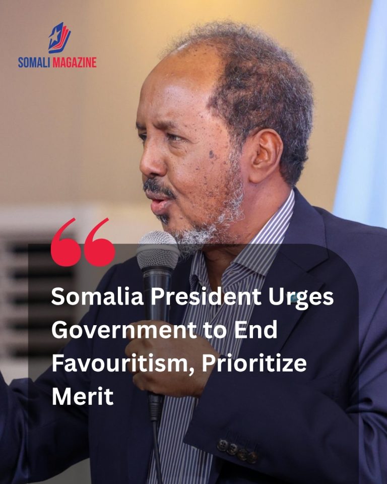 Administrative Reform: Somalia President Urges Government to End Favouritism and Prioritize Merit in Public Appointments