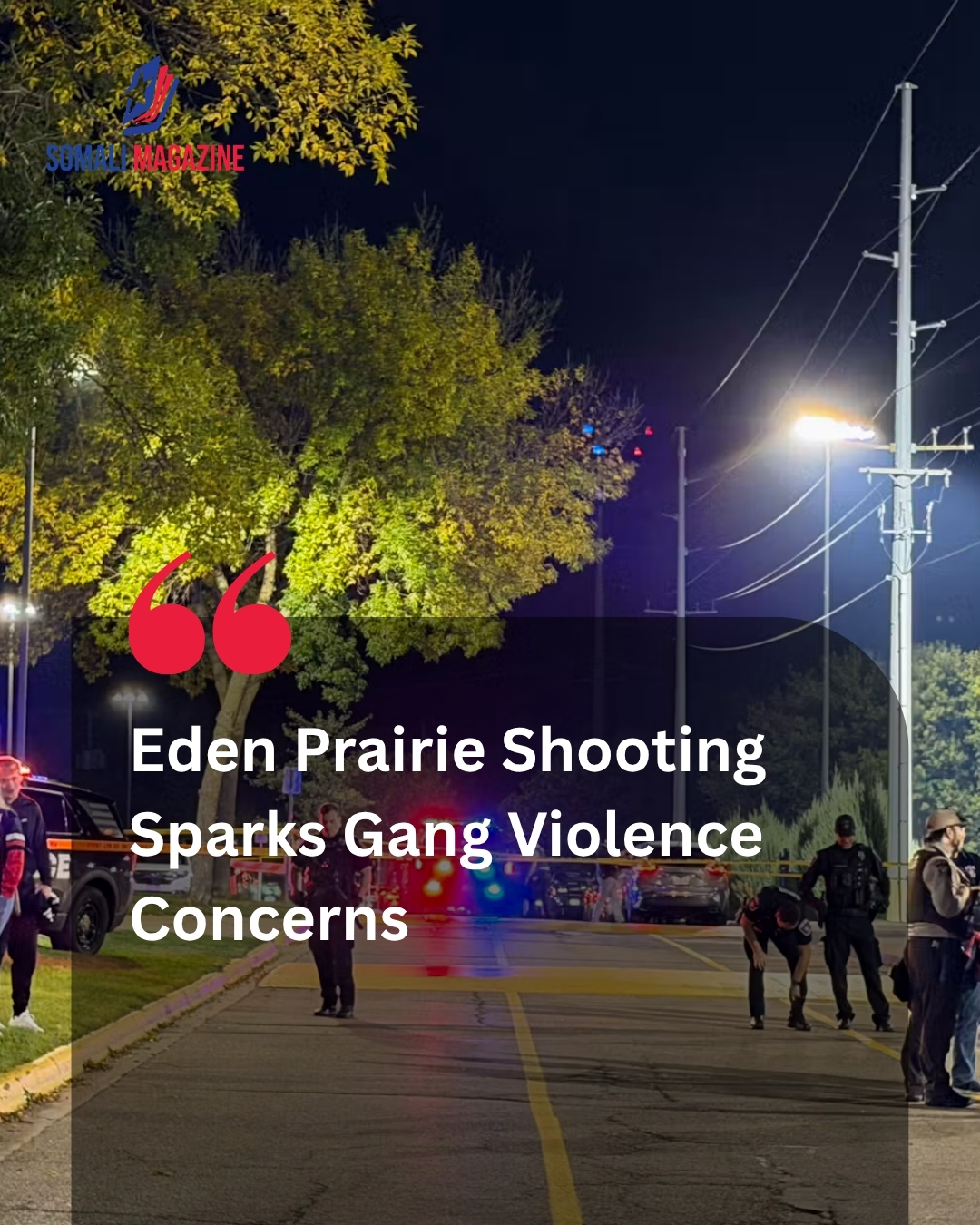 Eden Prairie Shooting Renews Concern Over Twin Cities Somali Gang Violence and Community Safety