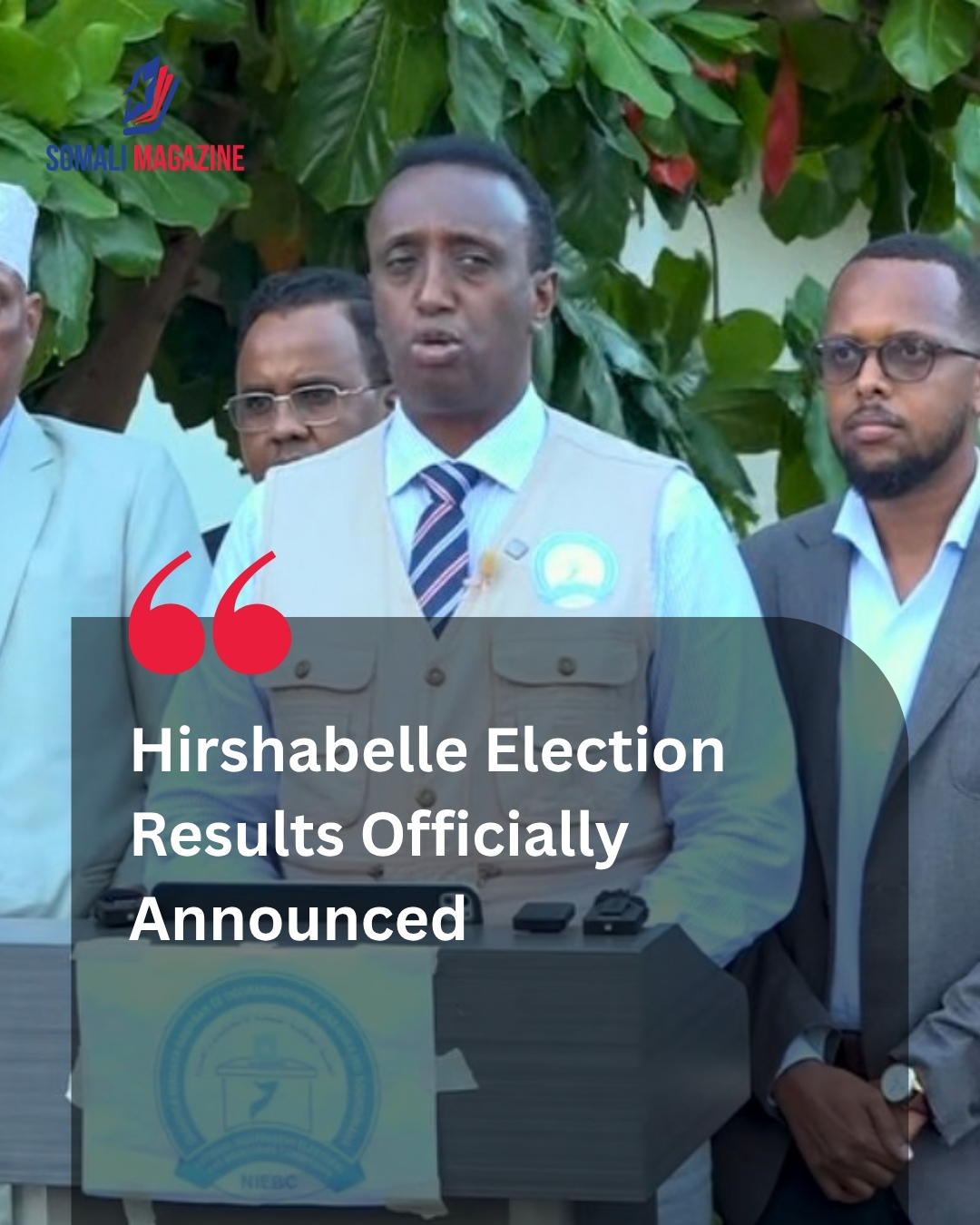 National Electoral Commission Announces Hirshabelle Assembly and Local Council Election Results