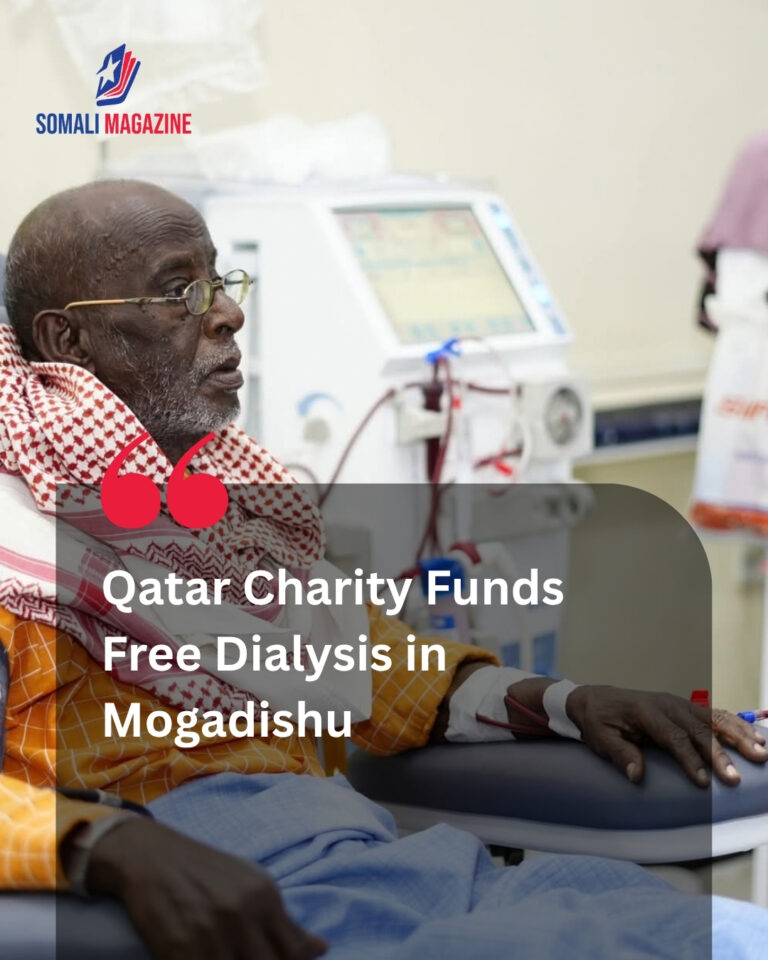 Qatar Charity Signs Landmark Agreement to Fund Free Dialysis for 100 Patients in Mogadishu