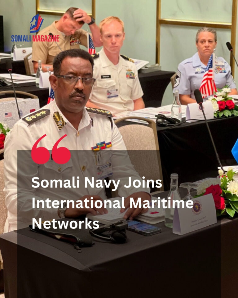 Somali Navy Joins Two International Maritime Security Networks to Expand Global Information Sharing